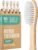 Bamboo Toothbrushes 10 Pack – Natural Toothbrushes, Plant-Based Soft Bristles – Eco-Friendly Wooden Toothbrush