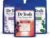Dr Teal’s Pure Epsom Salt, Lavender, Eucalyptus & Wellness Trio Bundle, 3 lbs (Pack of 3)