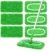 6Pcs Reusable Microfiber Mop Pads Compatible with Sweeper Mop, Replacement Wet Mopping pad Refills & Washable Dry Sweeping Cloths for Surface/Hardwood Floor Cleaning