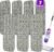 7 Count Reusable Mop Pads for Swiffer PowerMop -MEXERRIS Microfiber Wet Mops Refills PowerMop Pads Machine Washable Hard Wood Floor Mop Pads Replacement for 13”-15” Spray Floor Mops