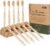 Bamboo Toothbrushes – Biodegradable Eco Friendly Soft Toothbrushes for Adults, Kids – Natural Wooden Toothbrushes with Soft Bristles – 10 Pcs Family Toothbrush Pack