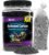 Premium Activated Carbon, Aquarium Carbon for Fish Tank Filter, Aquarium Filter Media, Granulated Charcoal for Fish Tanks, Activated Charcoal Bulk (3 lbs with Fine Mesh Bag)